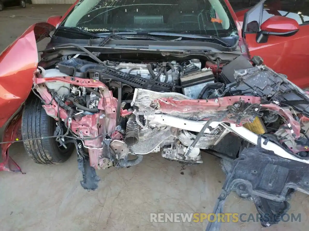 7 Photograph of a damaged car 5YFEPRAE3LP083174 TOYOTA COROLLA 2020