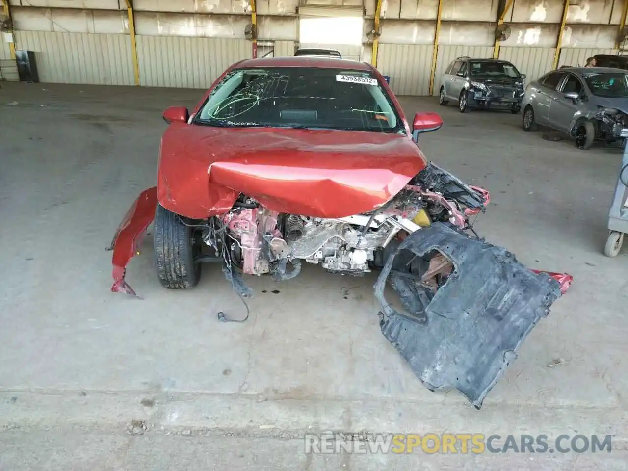 9 Photograph of a damaged car 5YFEPRAE3LP083174 TOYOTA COROLLA 2020