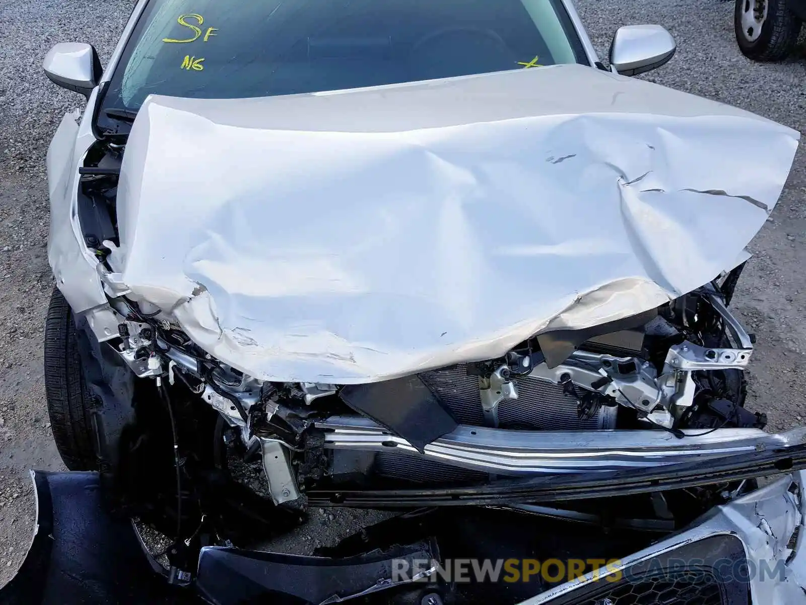 7 Photograph of a damaged car 5YFEPRAE3LP083451 TOYOTA COROLLA 2020