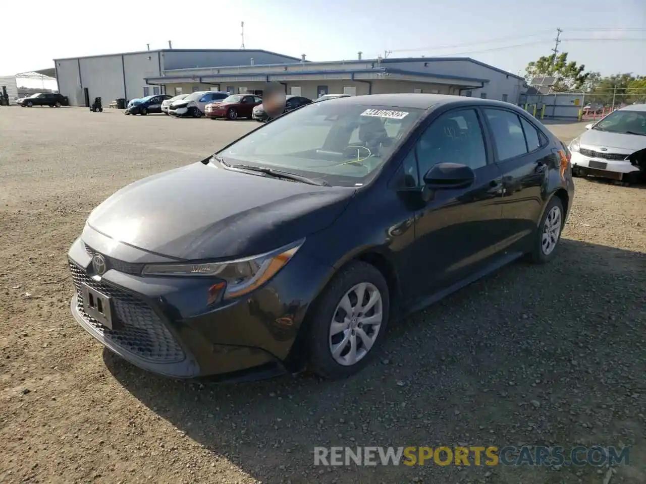 2 Photograph of a damaged car 5YFEPRAE3LP087239 TOYOTA COROLLA 2020