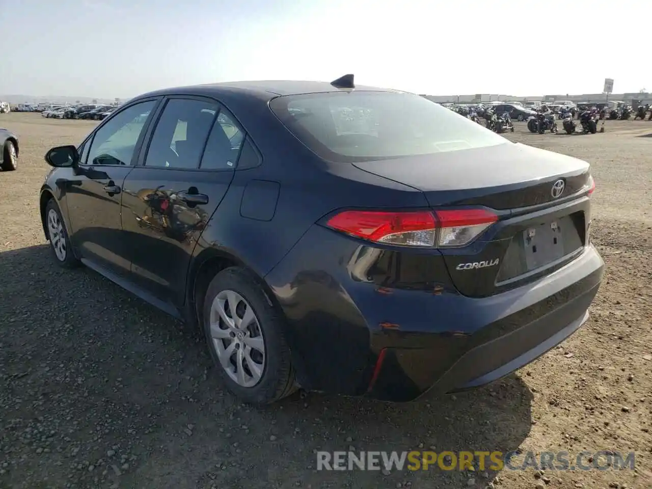 3 Photograph of a damaged car 5YFEPRAE3LP087239 TOYOTA COROLLA 2020