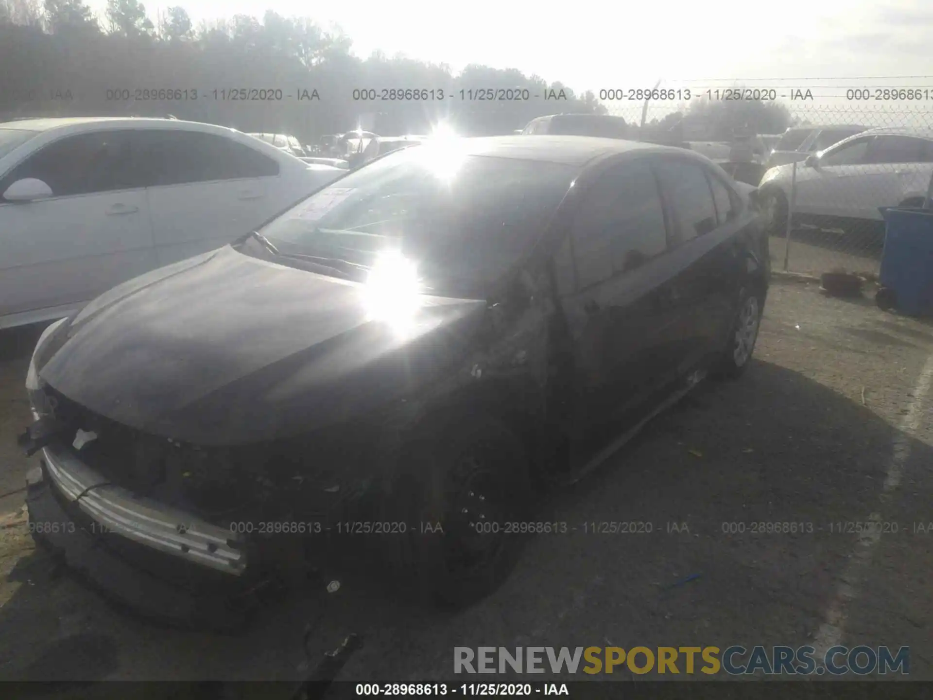 2 Photograph of a damaged car 5YFEPRAE3LP088584 TOYOTA COROLLA 2020