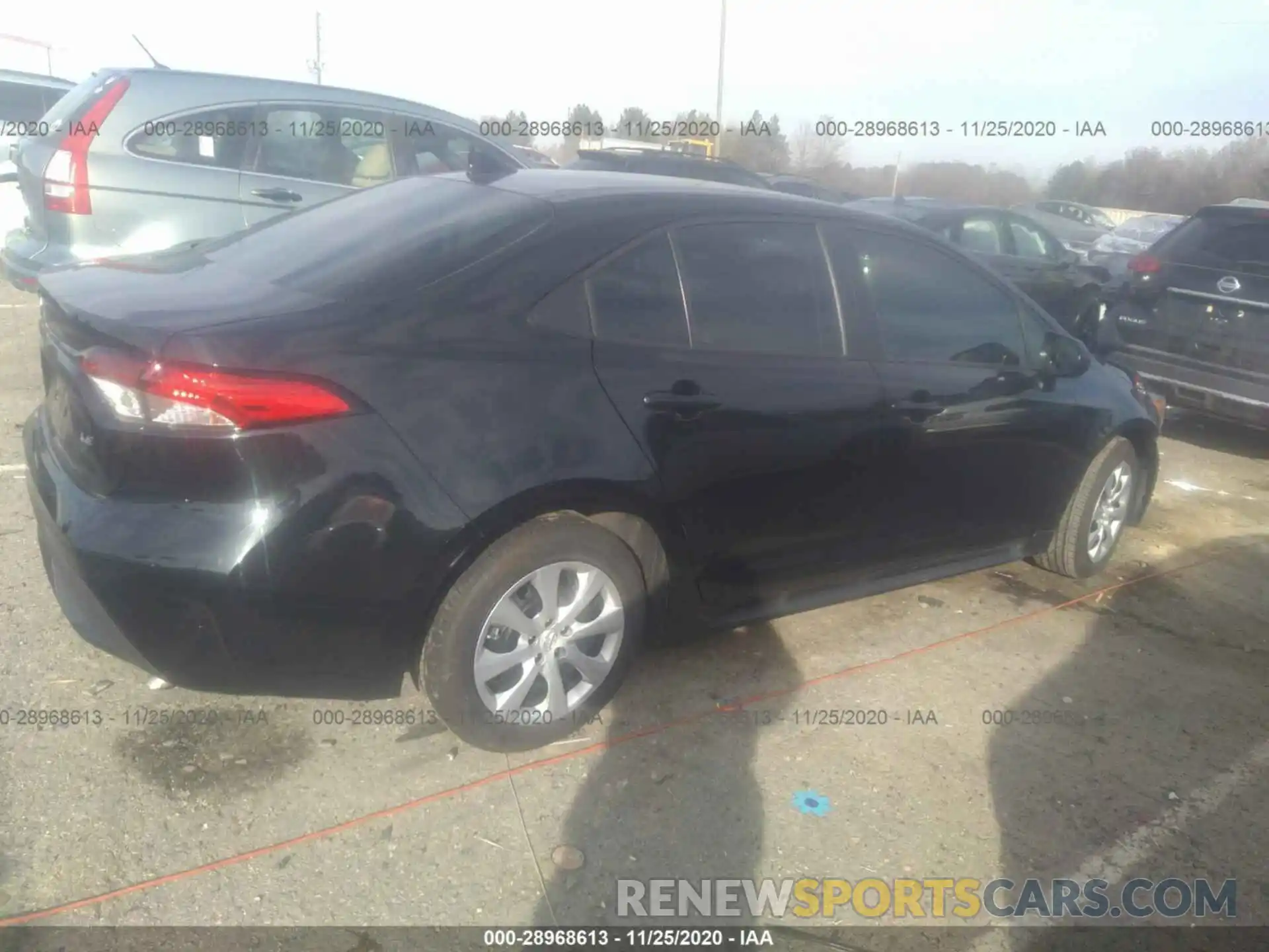 4 Photograph of a damaged car 5YFEPRAE3LP088584 TOYOTA COROLLA 2020