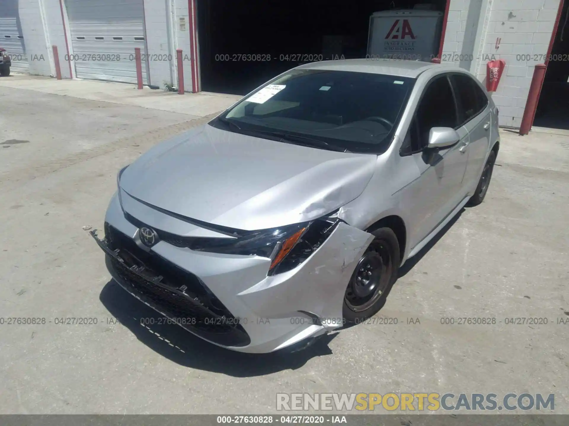 6 Photograph of a damaged car 5YFEPRAE3LP089136 TOYOTA COROLLA 2020