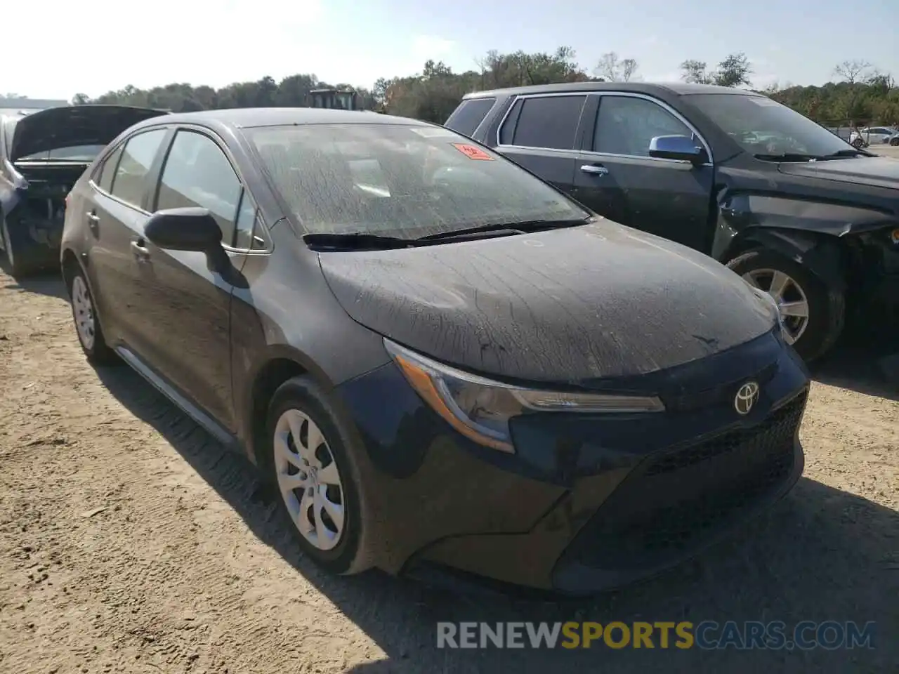 1 Photograph of a damaged car 5YFEPRAE3LP090156 TOYOTA COROLLA 2020