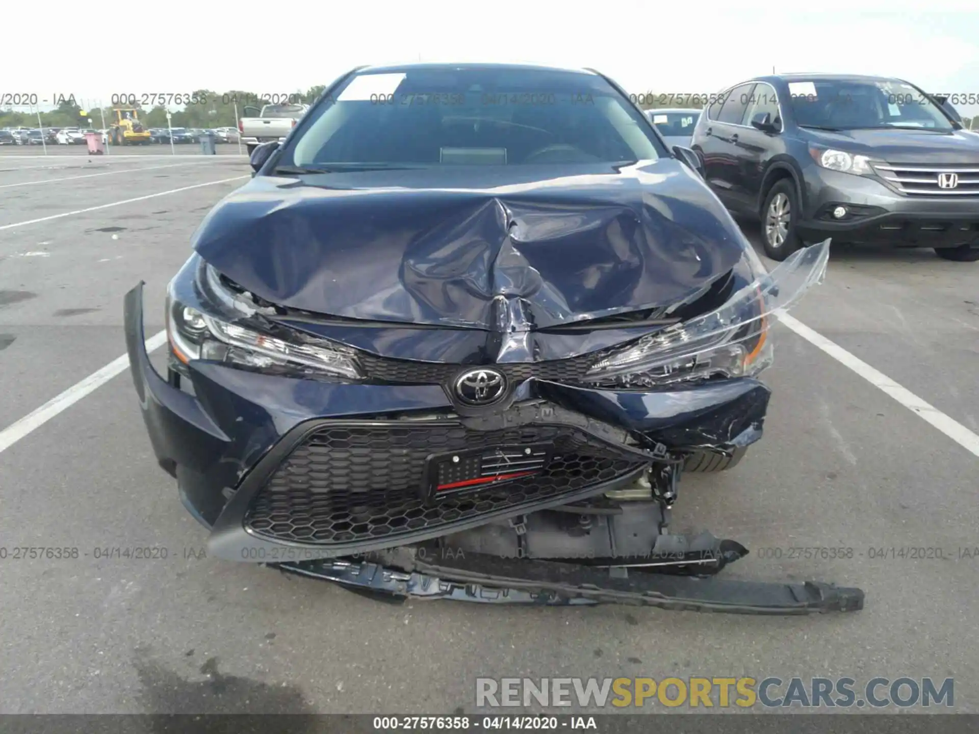 6 Photograph of a damaged car 5YFEPRAE3LP090304 TOYOTA COROLLA 2020