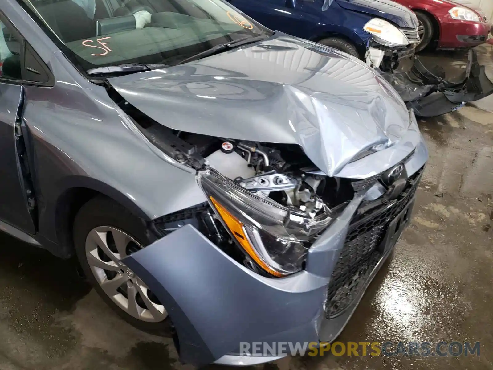 9 Photograph of a damaged car 5YFEPRAE3LP090383 TOYOTA COROLLA 2020