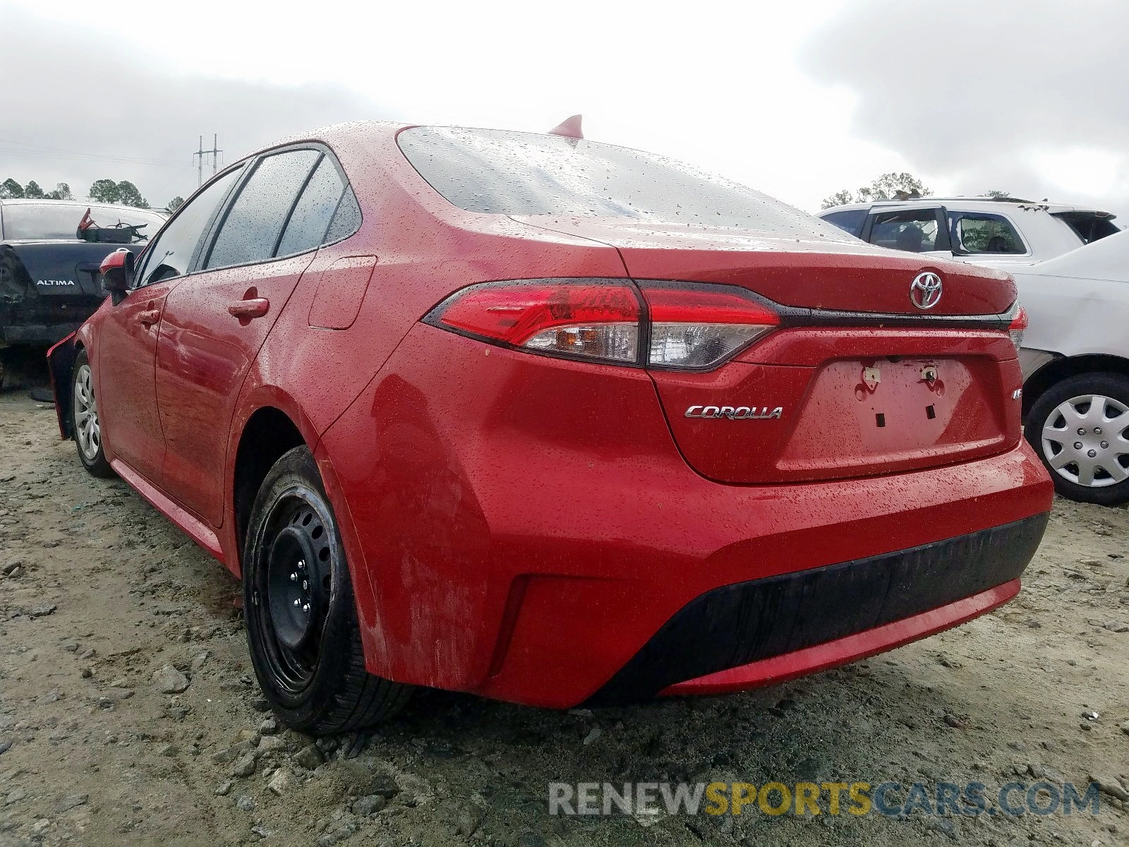 3 Photograph of a damaged car 5YFEPRAE3LP091467 TOYOTA COROLLA 2020