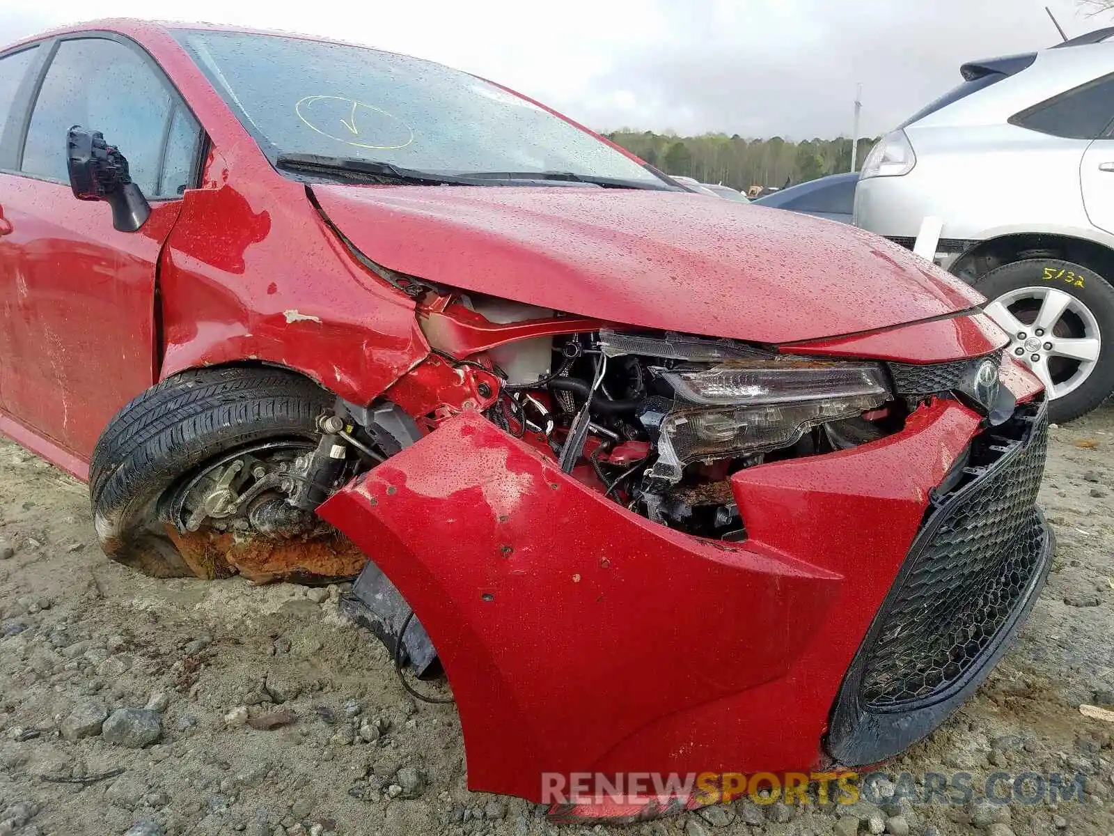 9 Photograph of a damaged car 5YFEPRAE3LP091467 TOYOTA COROLLA 2020