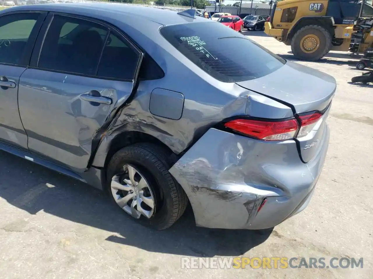 9 Photograph of a damaged car 5YFEPRAE3LP091498 TOYOTA COROLLA 2020