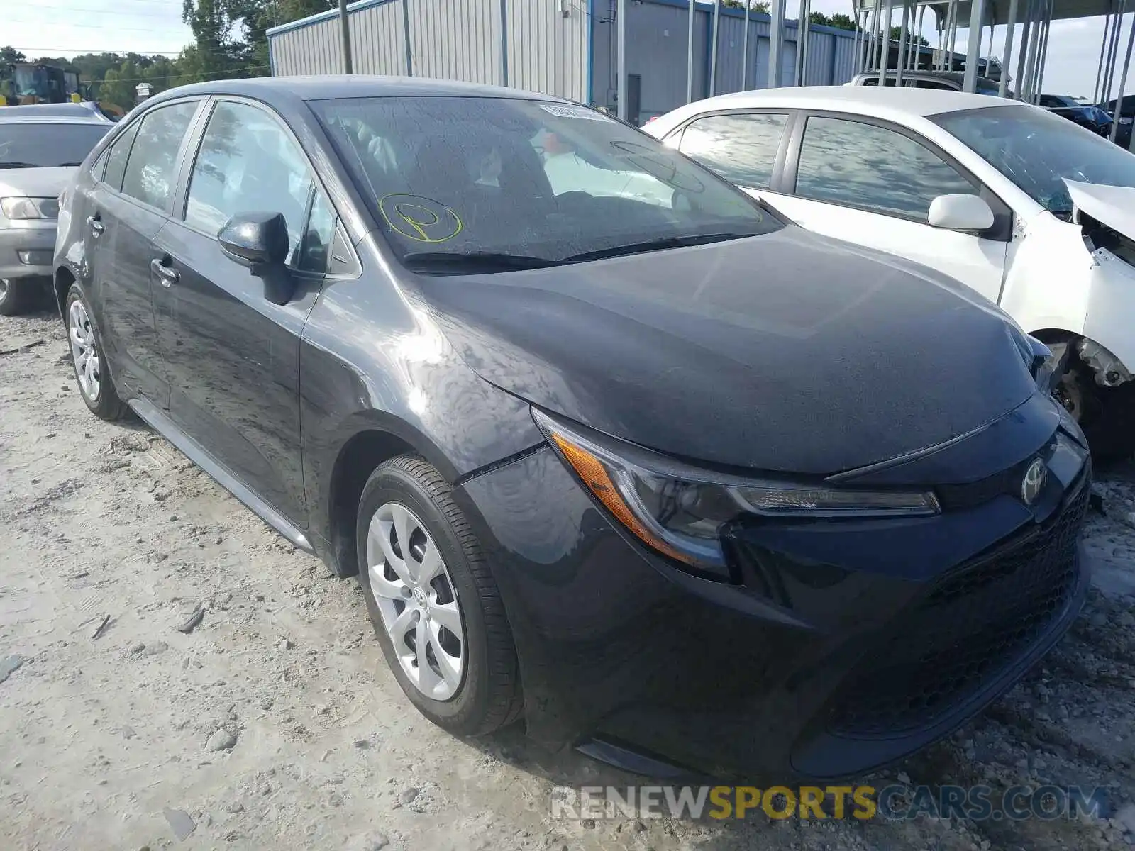 1 Photograph of a damaged car 5YFEPRAE3LP092957 TOYOTA COROLLA 2020