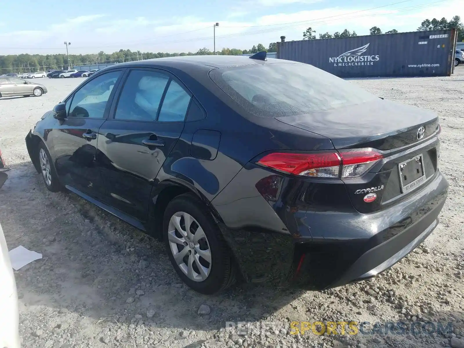 3 Photograph of a damaged car 5YFEPRAE3LP092957 TOYOTA COROLLA 2020