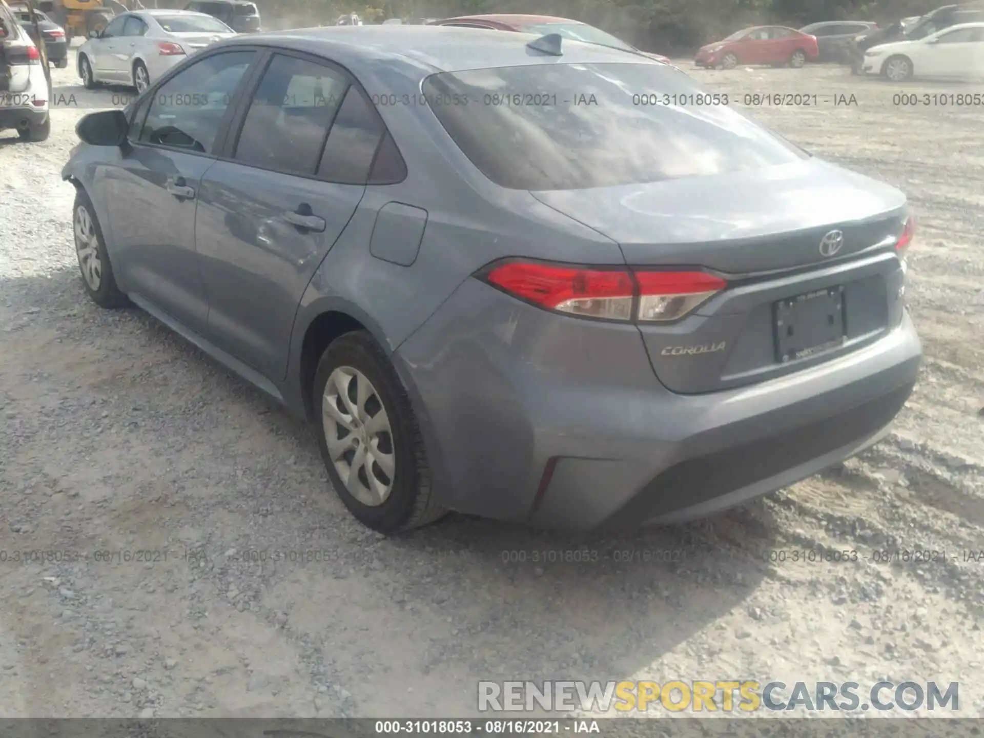 3 Photograph of a damaged car 5YFEPRAE3LP093655 TOYOTA COROLLA 2020