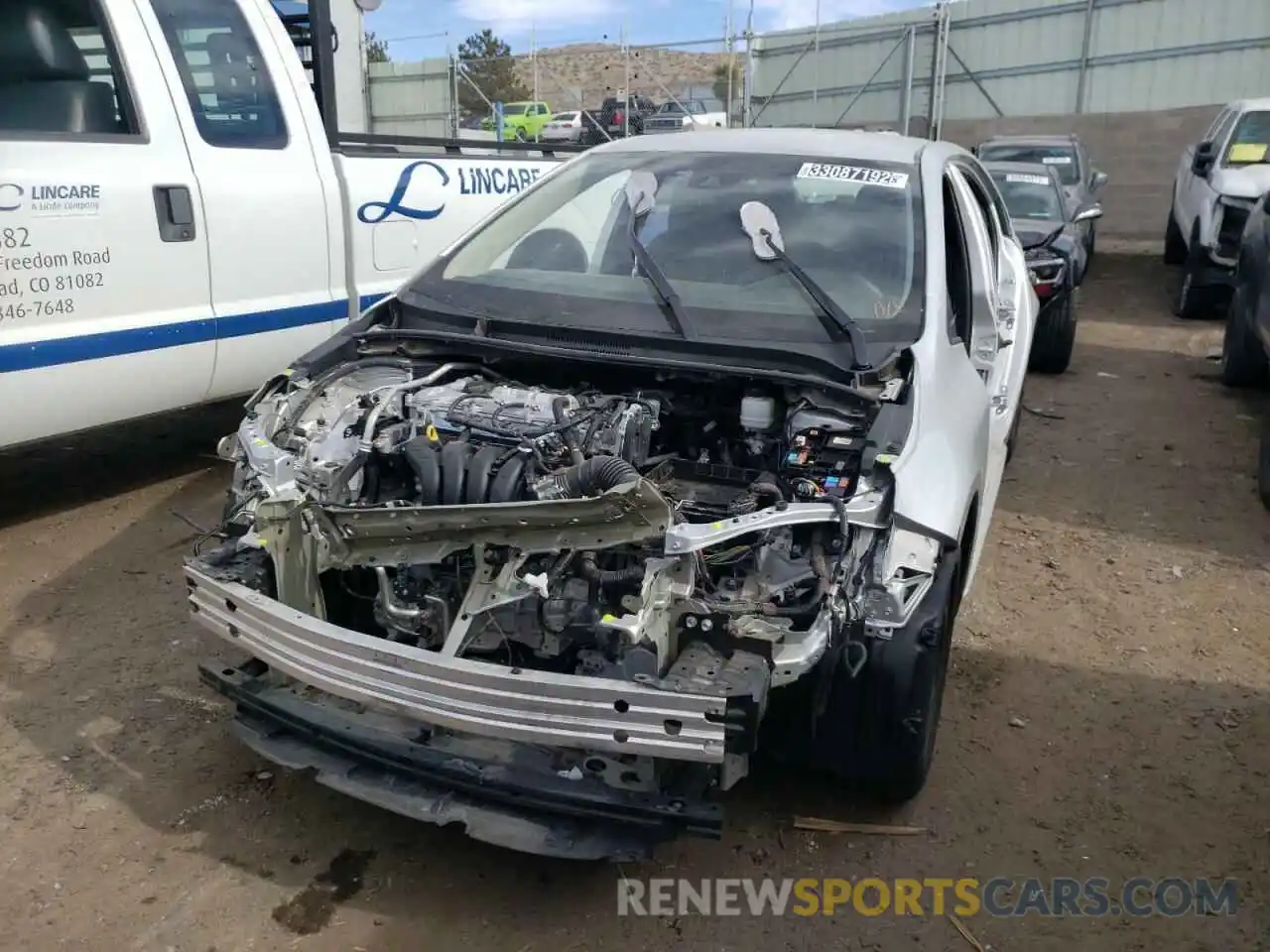 9 Photograph of a damaged car 5YFEPRAE3LP096684 TOYOTA COROLLA 2020