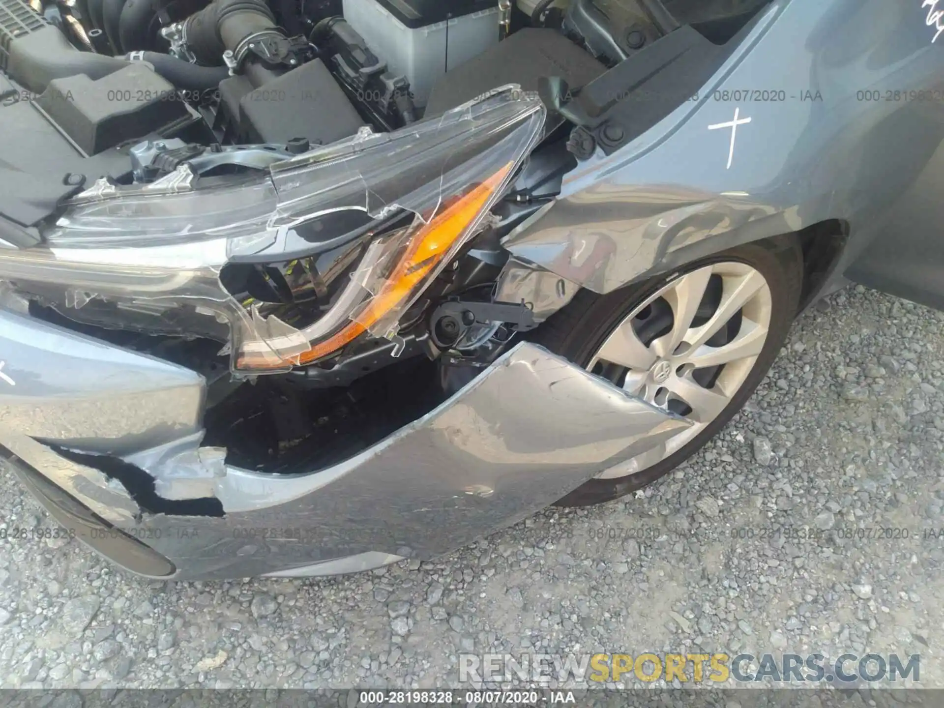 6 Photograph of a damaged car 5YFEPRAE3LP096961 TOYOTA COROLLA 2020