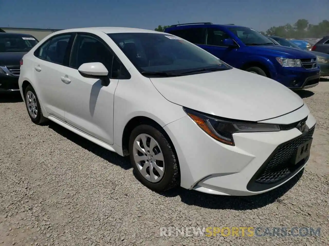 1 Photograph of a damaged car 5YFEPRAE3LP097530 TOYOTA COROLLA 2020