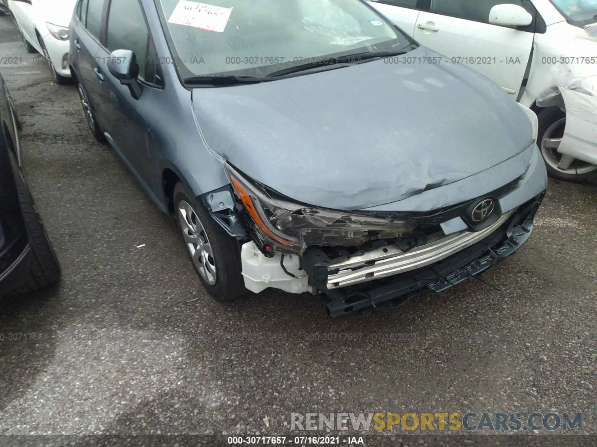 6 Photograph of a damaged car 5YFEPRAE3LP097673 TOYOTA COROLLA 2020