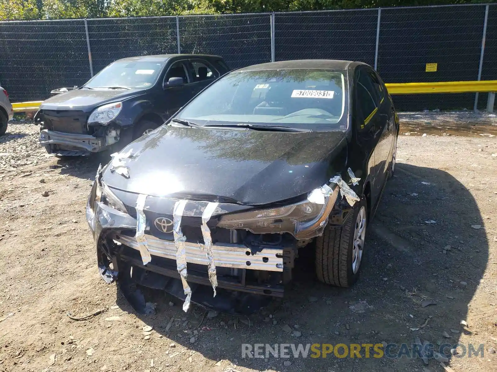 2 Photograph of a damaged car 5YFEPRAE3LP097723 TOYOTA COROLLA 2020