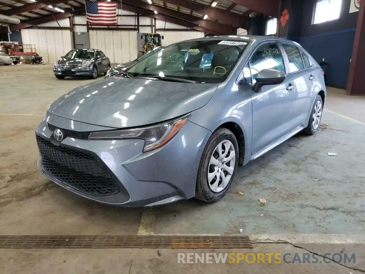 2 Photograph of a damaged car 5YFEPRAE3LP098161 TOYOTA COROLLA 2020