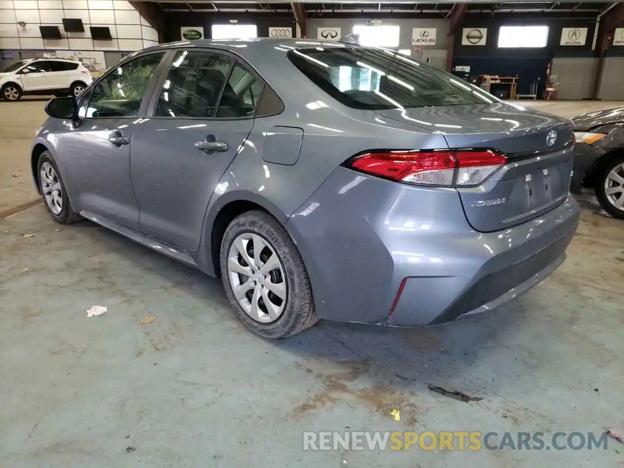 3 Photograph of a damaged car 5YFEPRAE3LP098161 TOYOTA COROLLA 2020