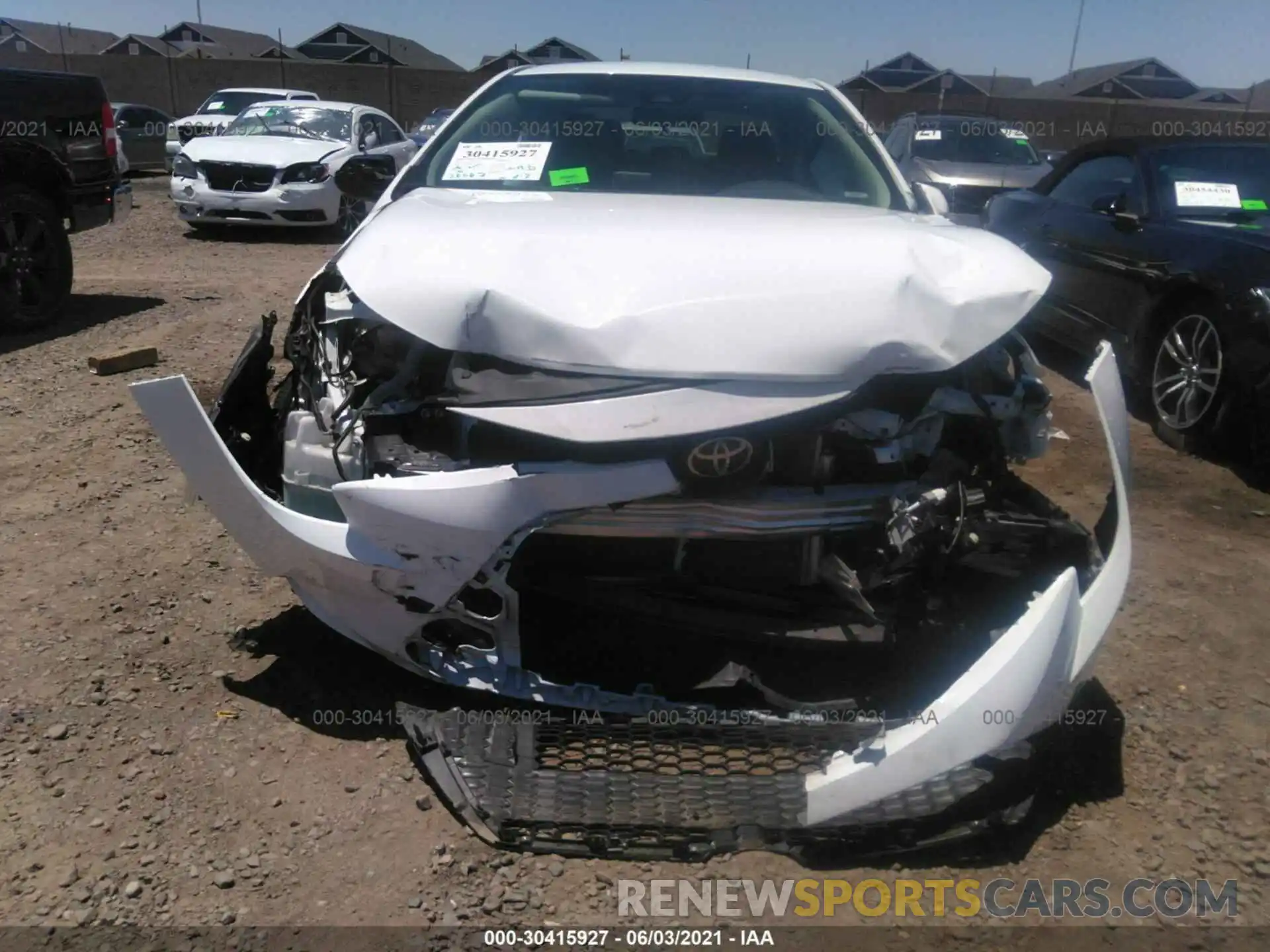 6 Photograph of a damaged car 5YFEPRAE3LP098516 TOYOTA COROLLA 2020