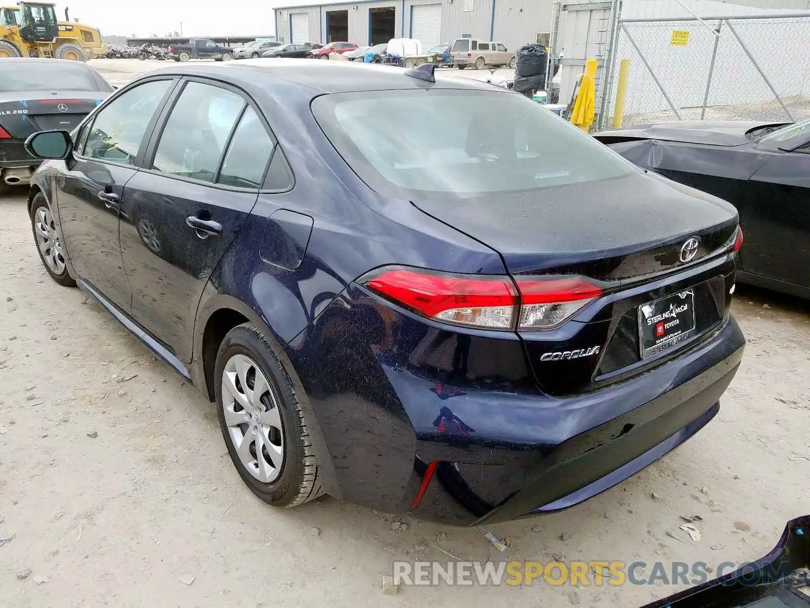 3 Photograph of a damaged car 5YFEPRAE3LP101298 TOYOTA COROLLA 2020