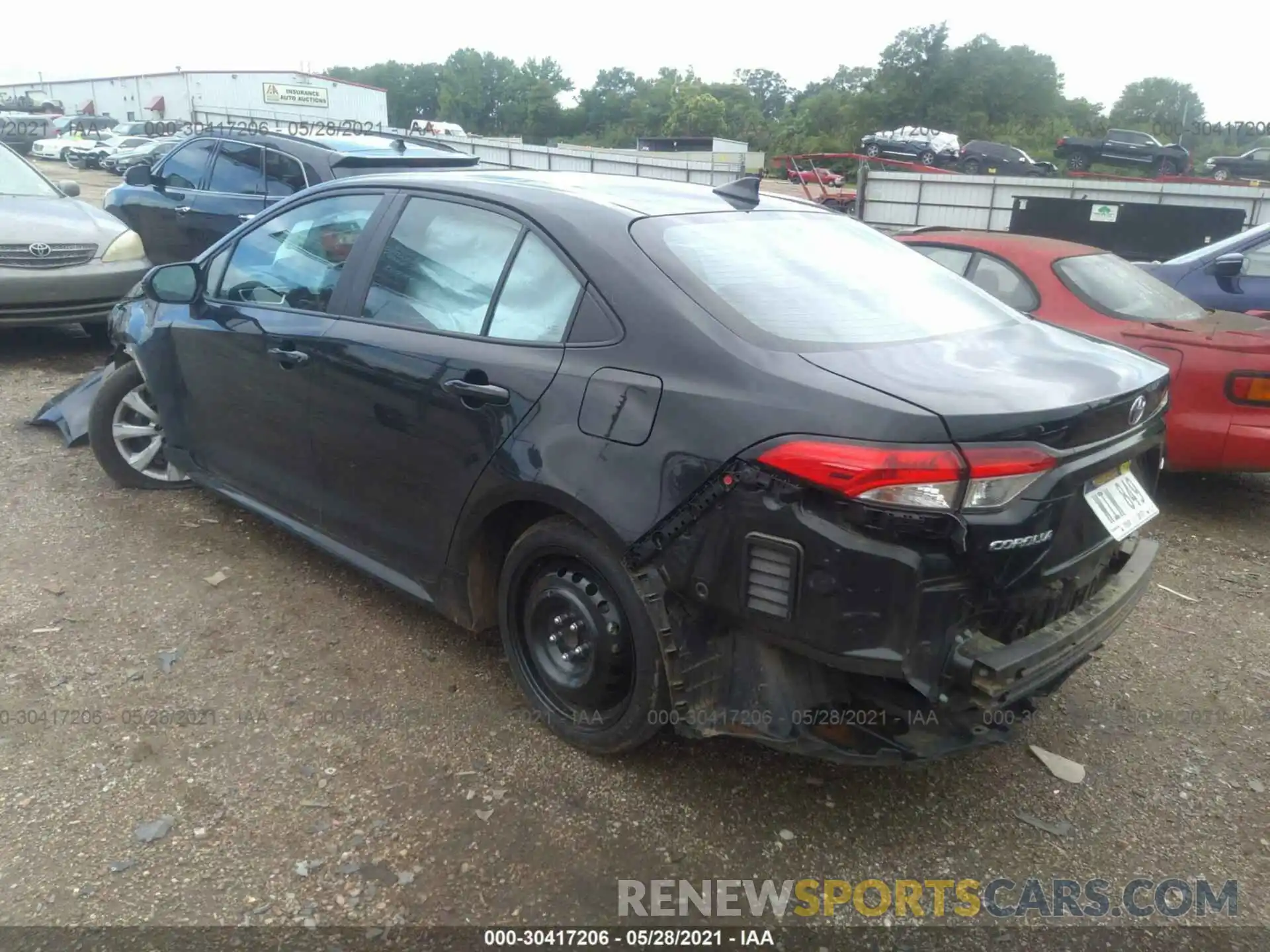 3 Photograph of a damaged car 5YFEPRAE3LP102936 TOYOTA COROLLA 2020