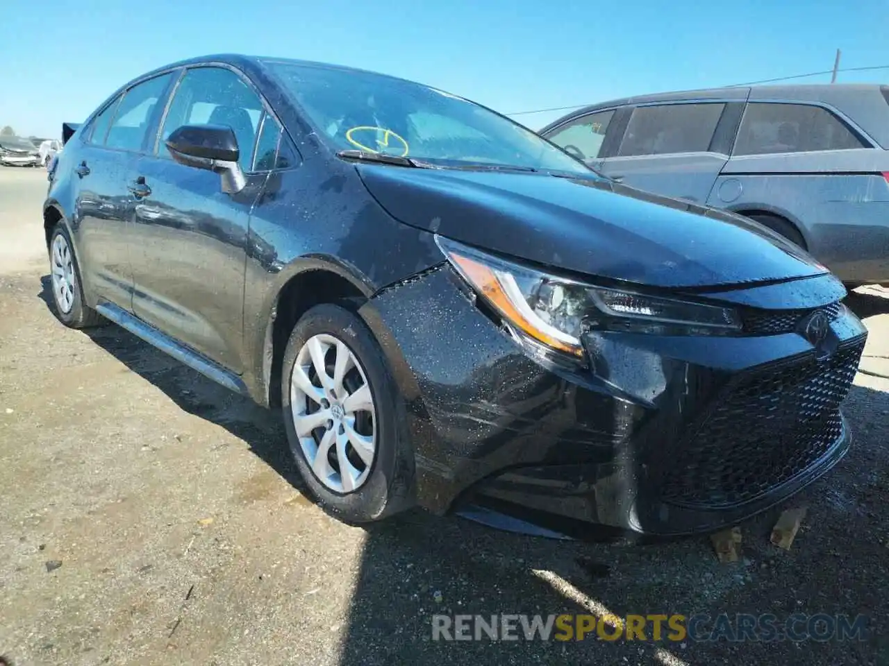 1 Photograph of a damaged car 5YFEPRAE3LP102984 TOYOTA COROLLA 2020