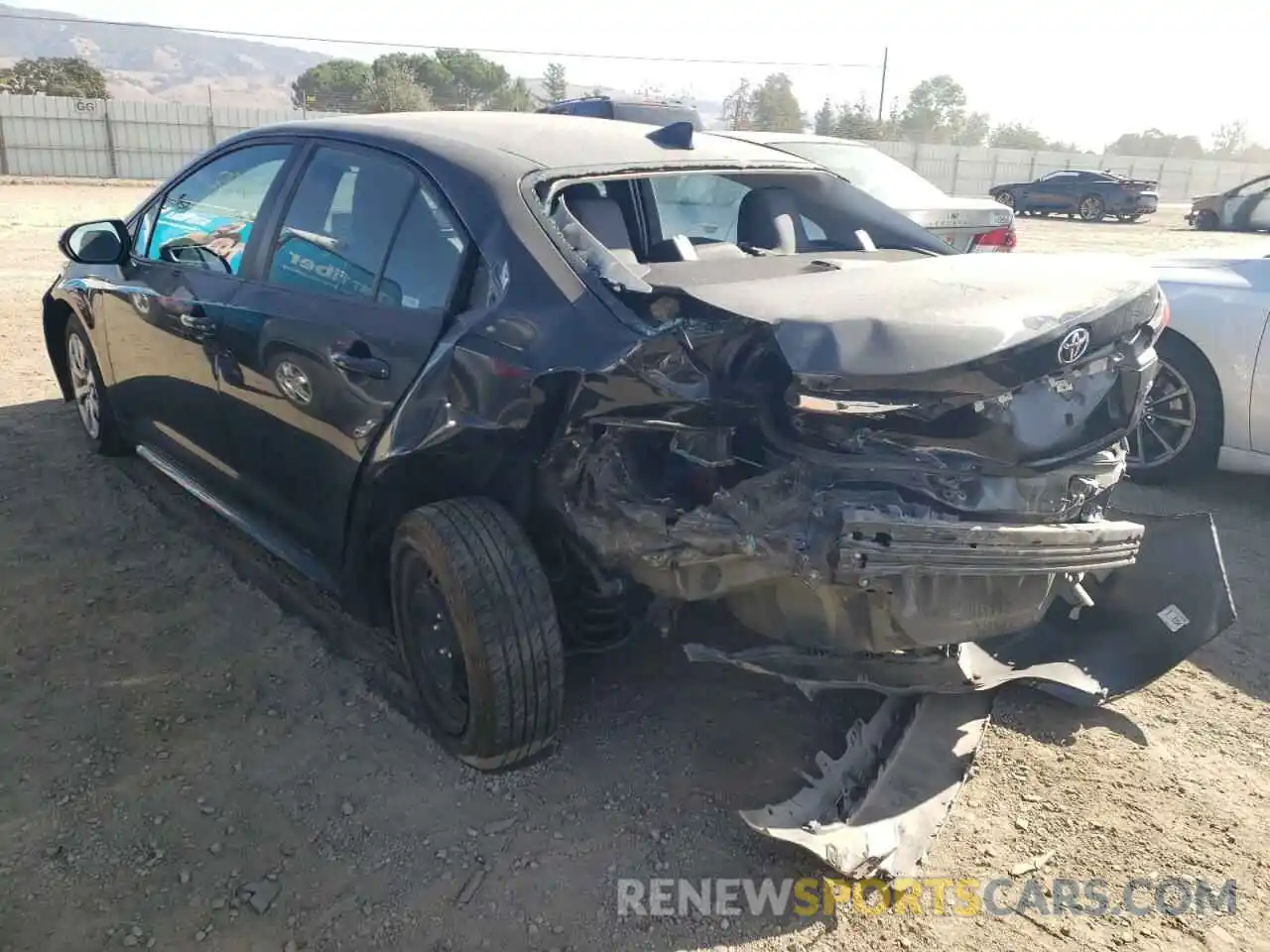 9 Photograph of a damaged car 5YFEPRAE3LP102984 TOYOTA COROLLA 2020