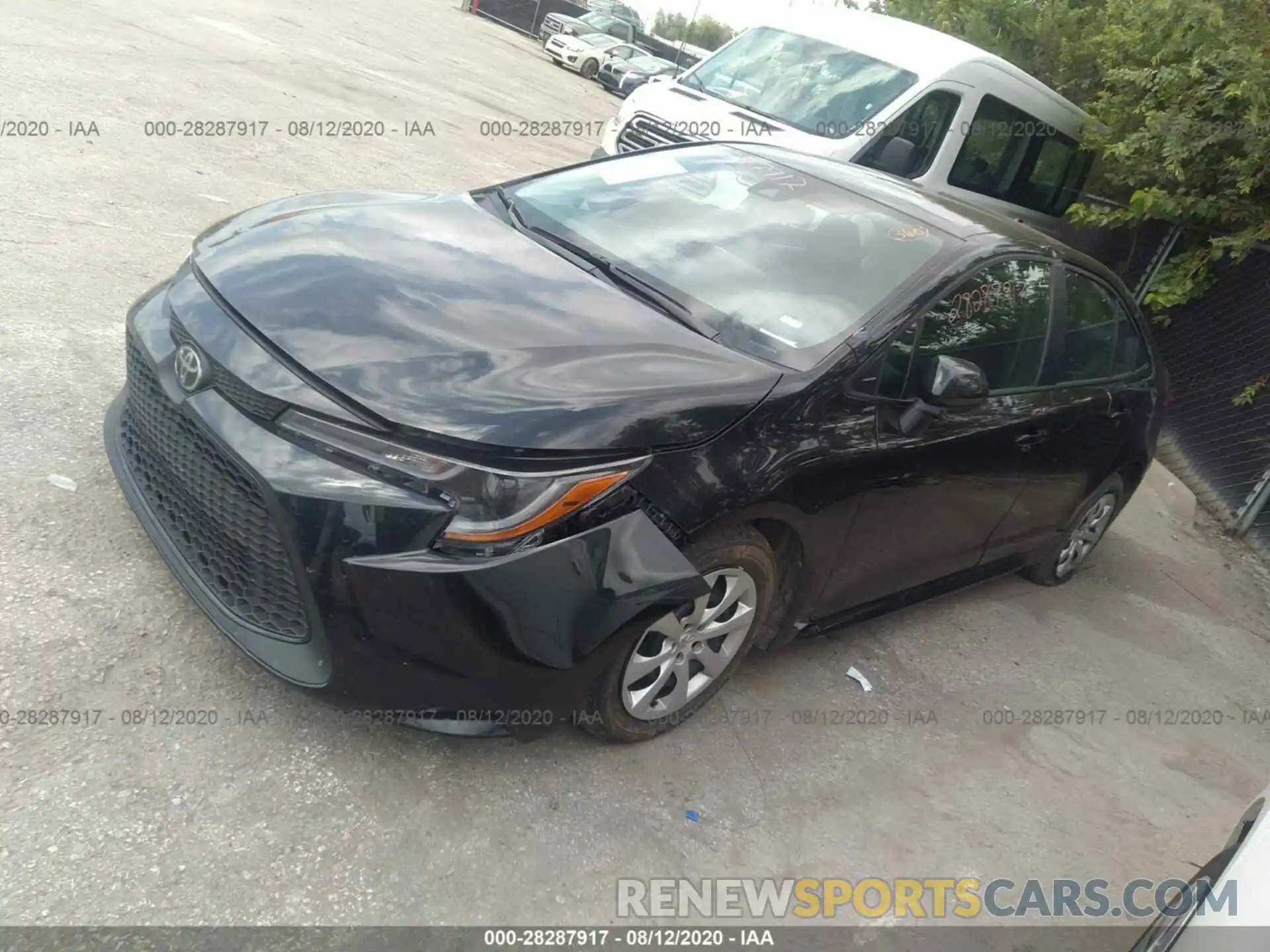 2 Photograph of a damaged car 5YFEPRAE3LP103990 TOYOTA COROLLA 2020