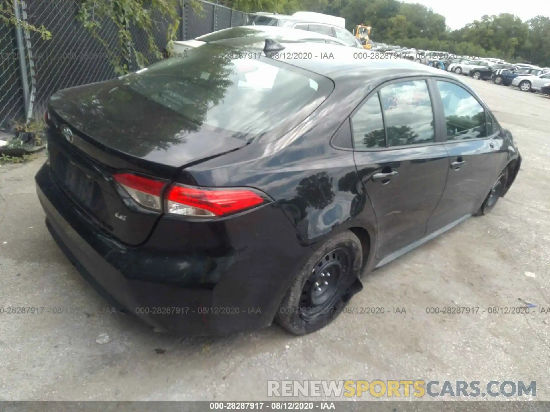 4 Photograph of a damaged car 5YFEPRAE3LP103990 TOYOTA COROLLA 2020