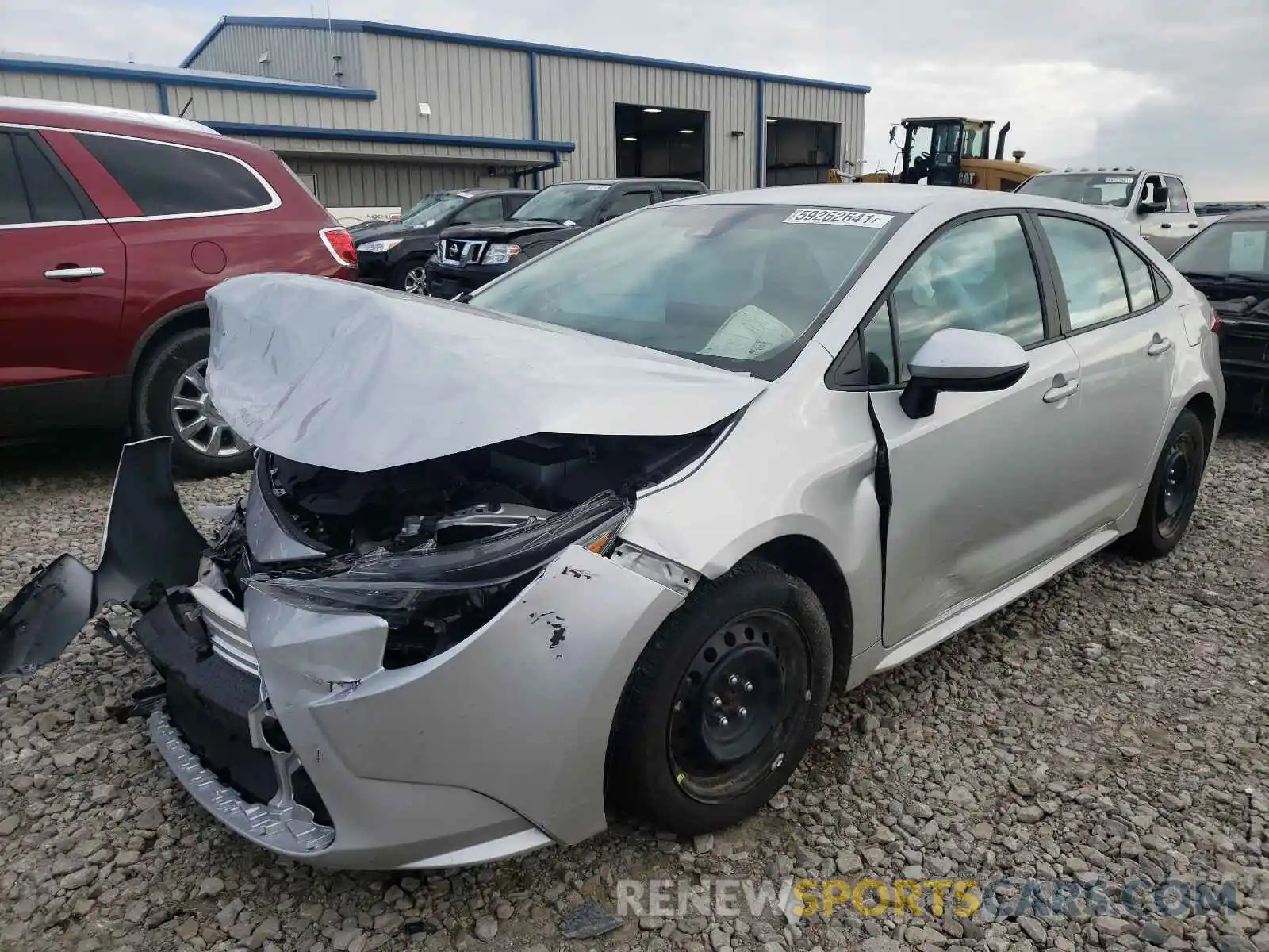 2 Photograph of a damaged car 5YFEPRAE3LP104881 TOYOTA COROLLA 2020