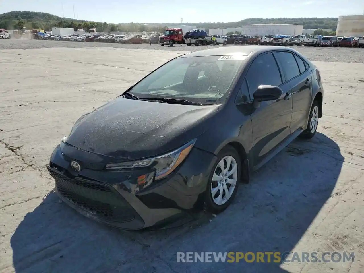 2 Photograph of a damaged car 5YFEPRAE3LP105321 TOYOTA COROLLA 2020