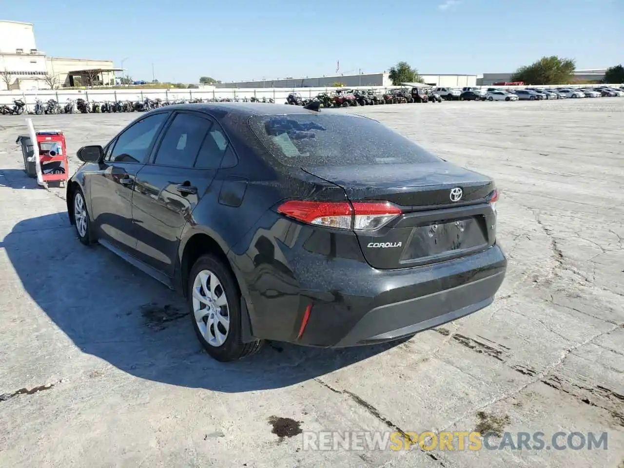 3 Photograph of a damaged car 5YFEPRAE3LP105321 TOYOTA COROLLA 2020