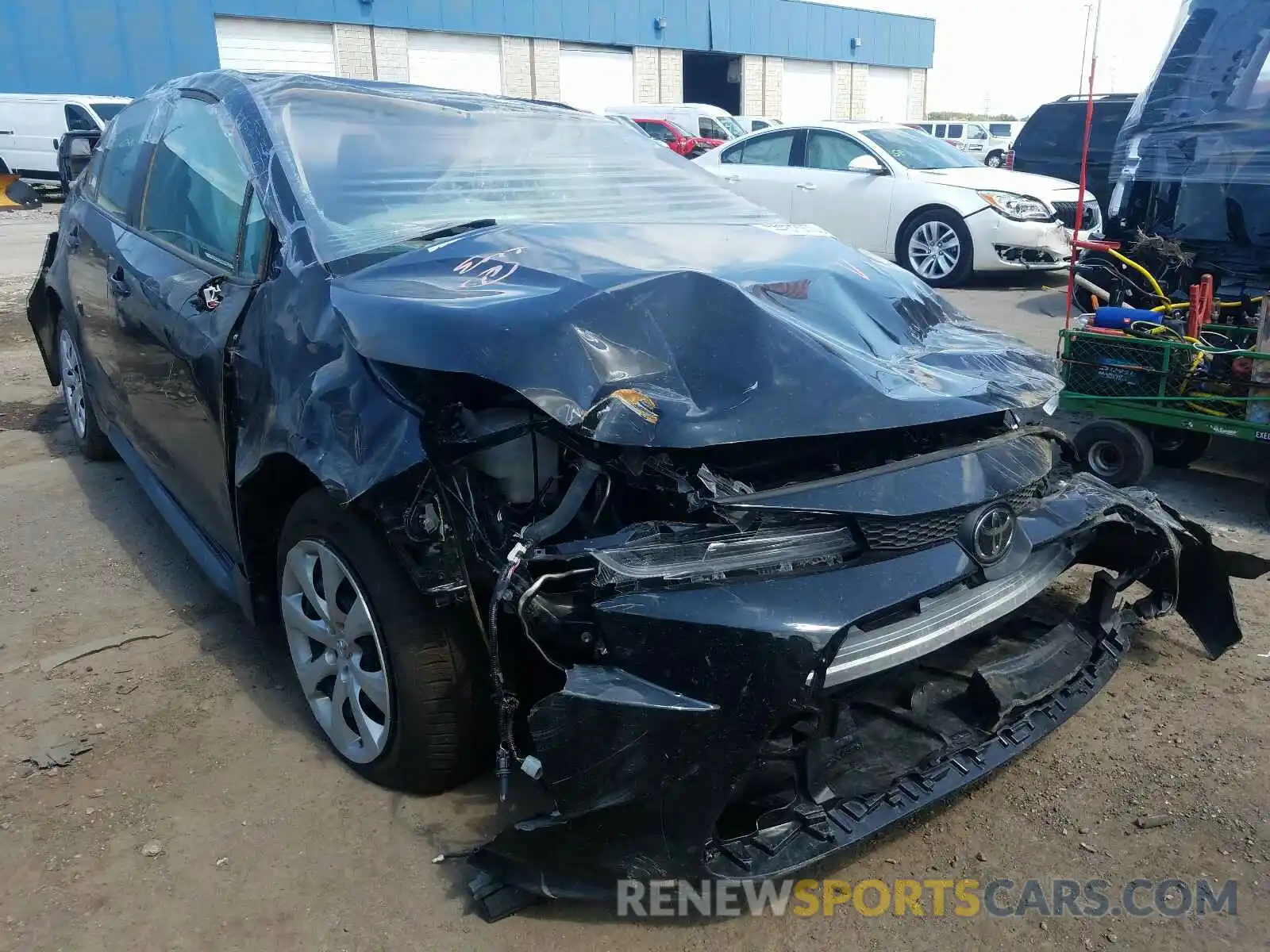 1 Photograph of a damaged car 5YFEPRAE3LP107232 TOYOTA COROLLA 2020