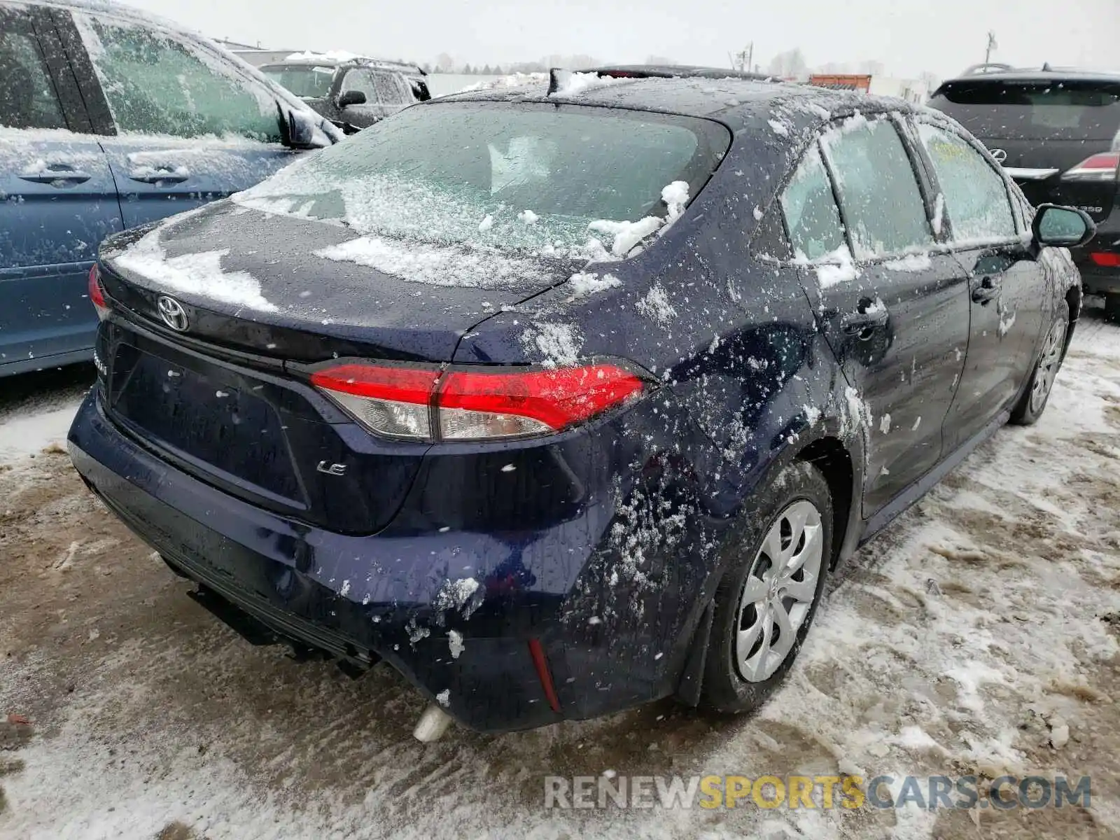 4 Photograph of a damaged car 5YFEPRAE3LP108705 TOYOTA COROLLA 2020