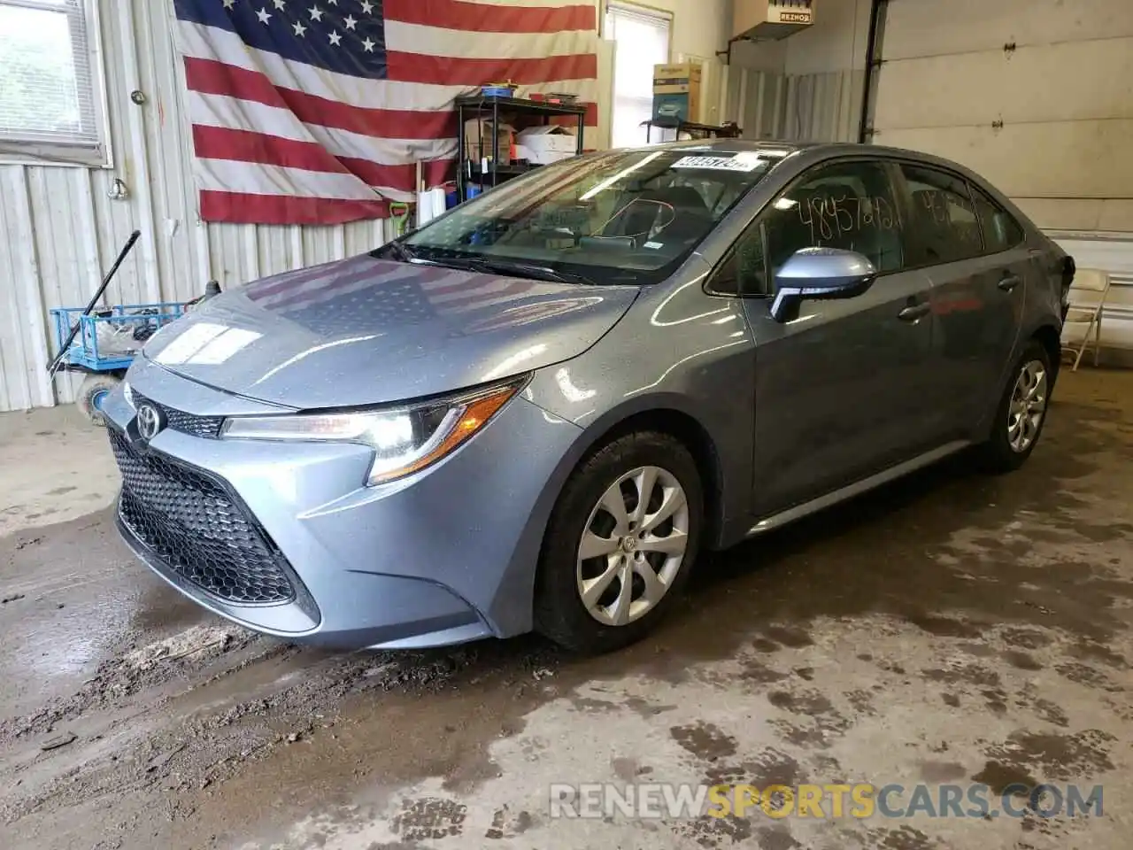 2 Photograph of a damaged car 5YFEPRAE3LP109871 TOYOTA COROLLA 2020