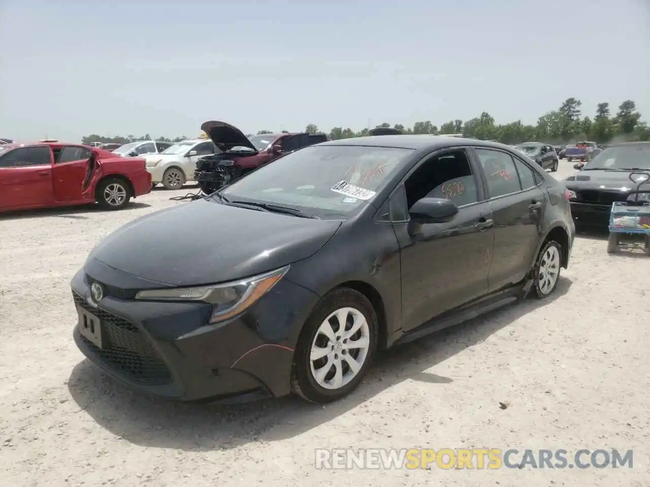 2 Photograph of a damaged car 5YFEPRAE3LP109997 TOYOTA COROLLA 2020