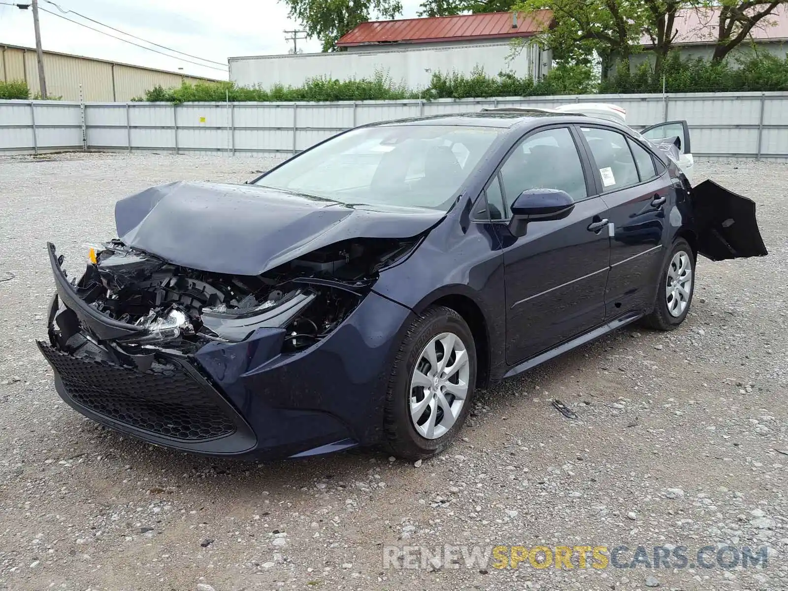 2 Photograph of a damaged car 5YFEPRAE3LP110275 TOYOTA COROLLA 2020