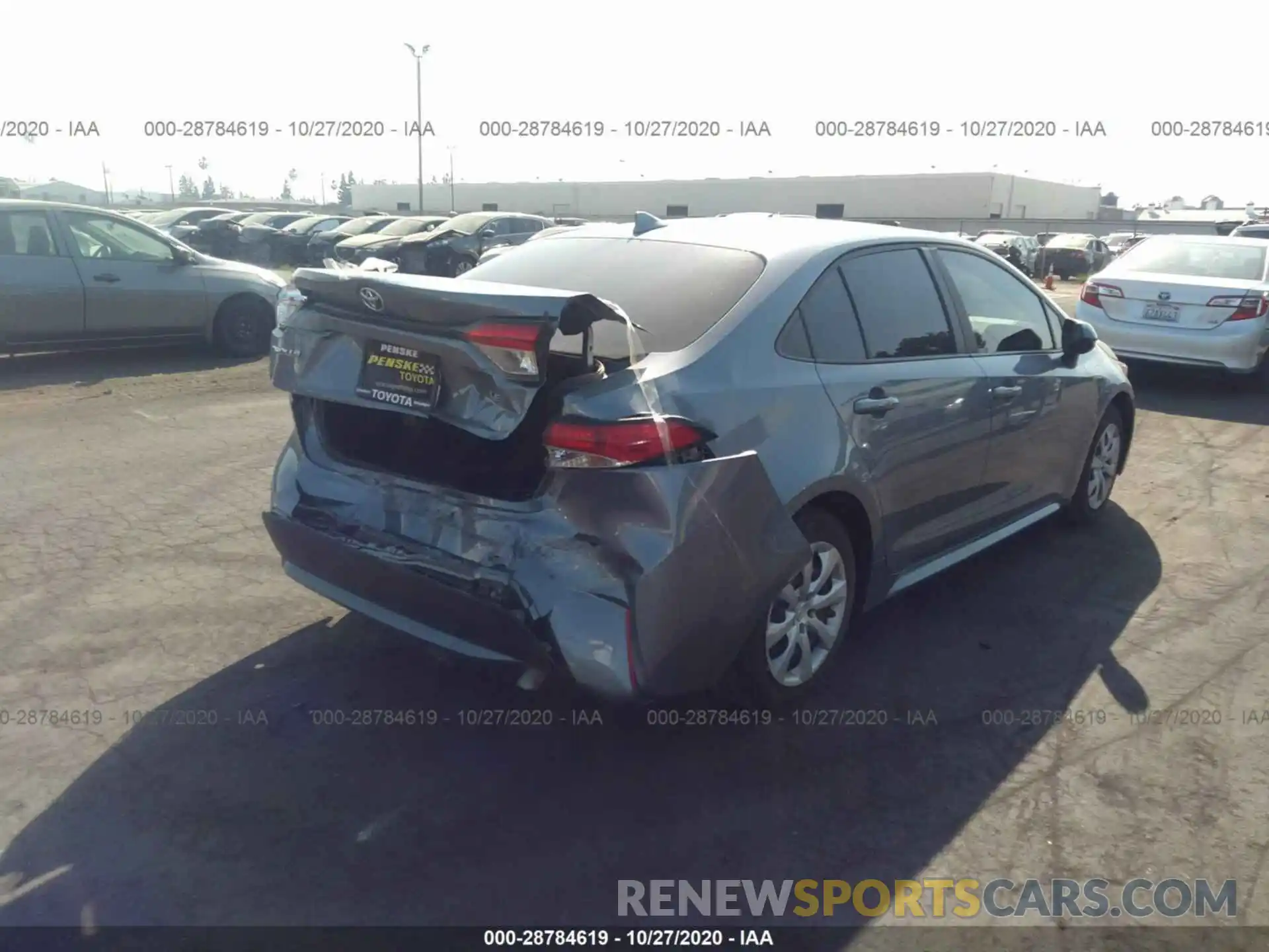 5 Photograph of a damaged car 5YFEPRAE3LP111510 TOYOTA COROLLA 2020