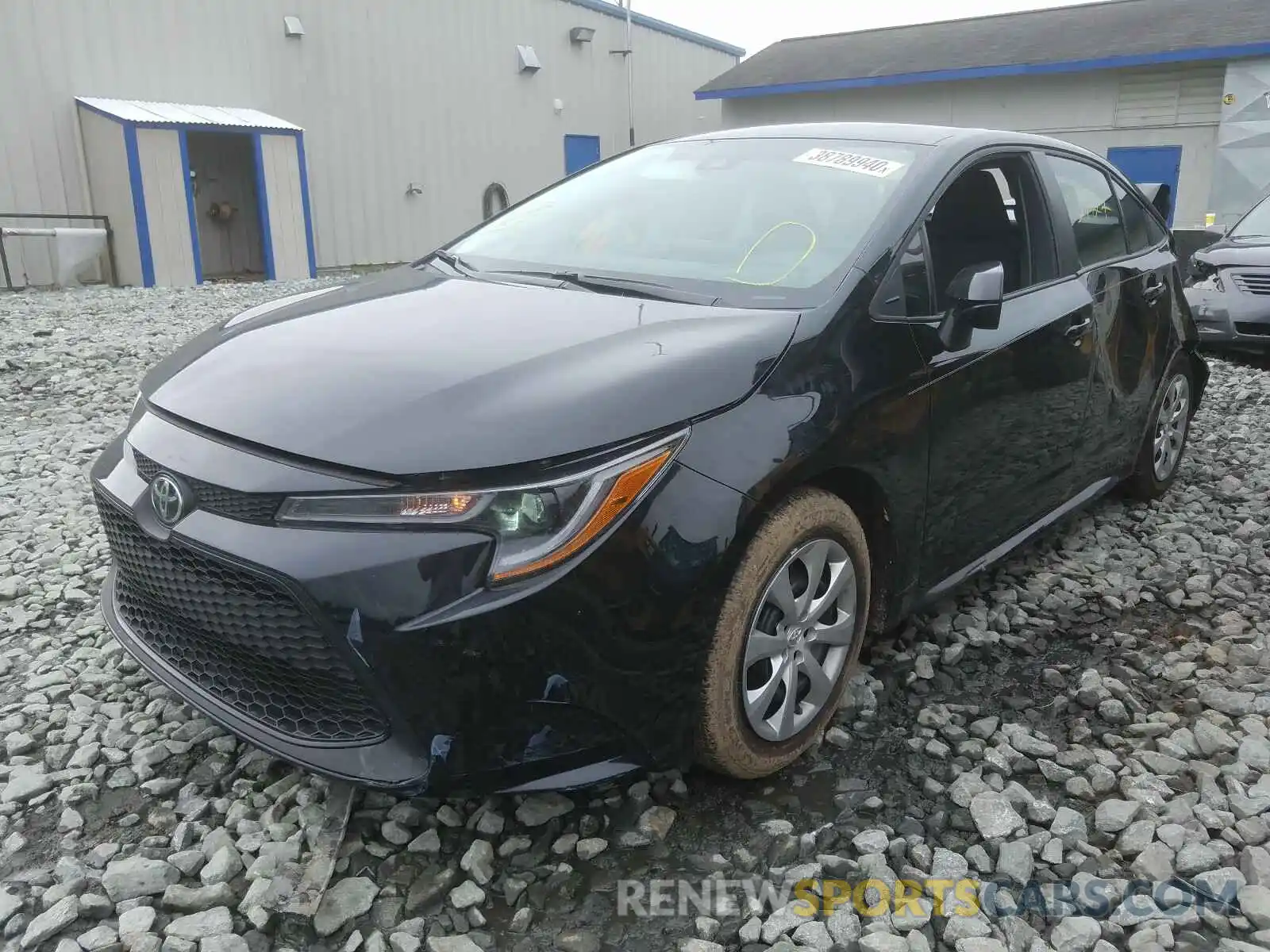 2 Photograph of a damaged car 5YFEPRAE3LP112186 TOYOTA COROLLA 2020