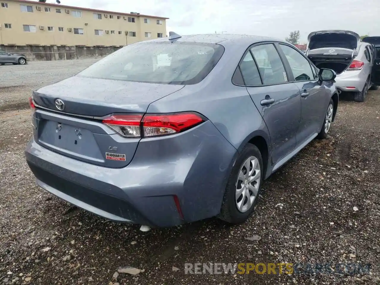 4 Фотография поврежденного автомобиля 5YFEPRAE3LP113502 TOYOTA COROLLA 2020