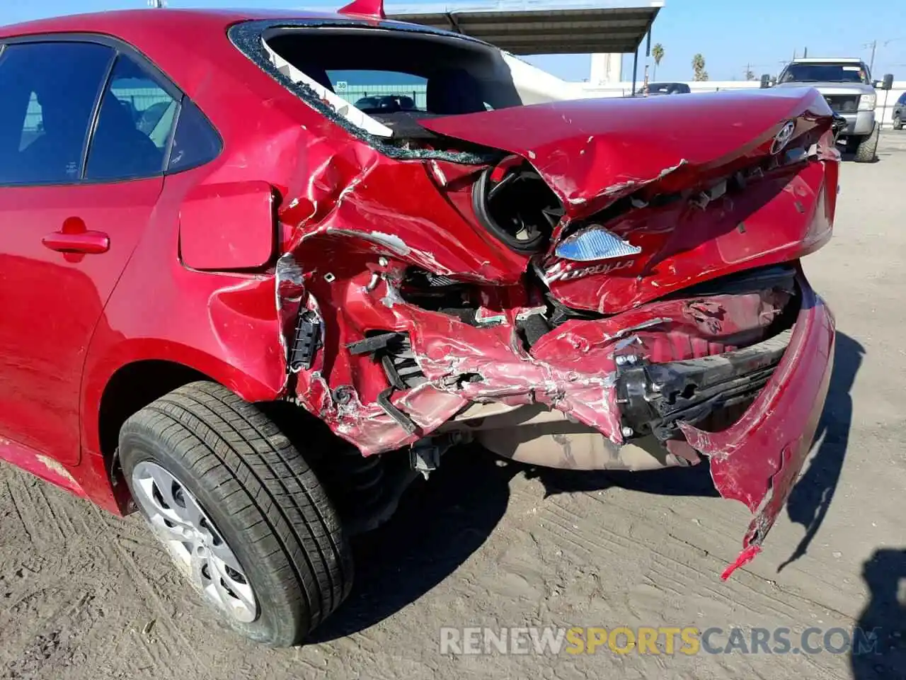 9 Photograph of a damaged car 5YFEPRAE3LP114651 TOYOTA COROLLA 2020