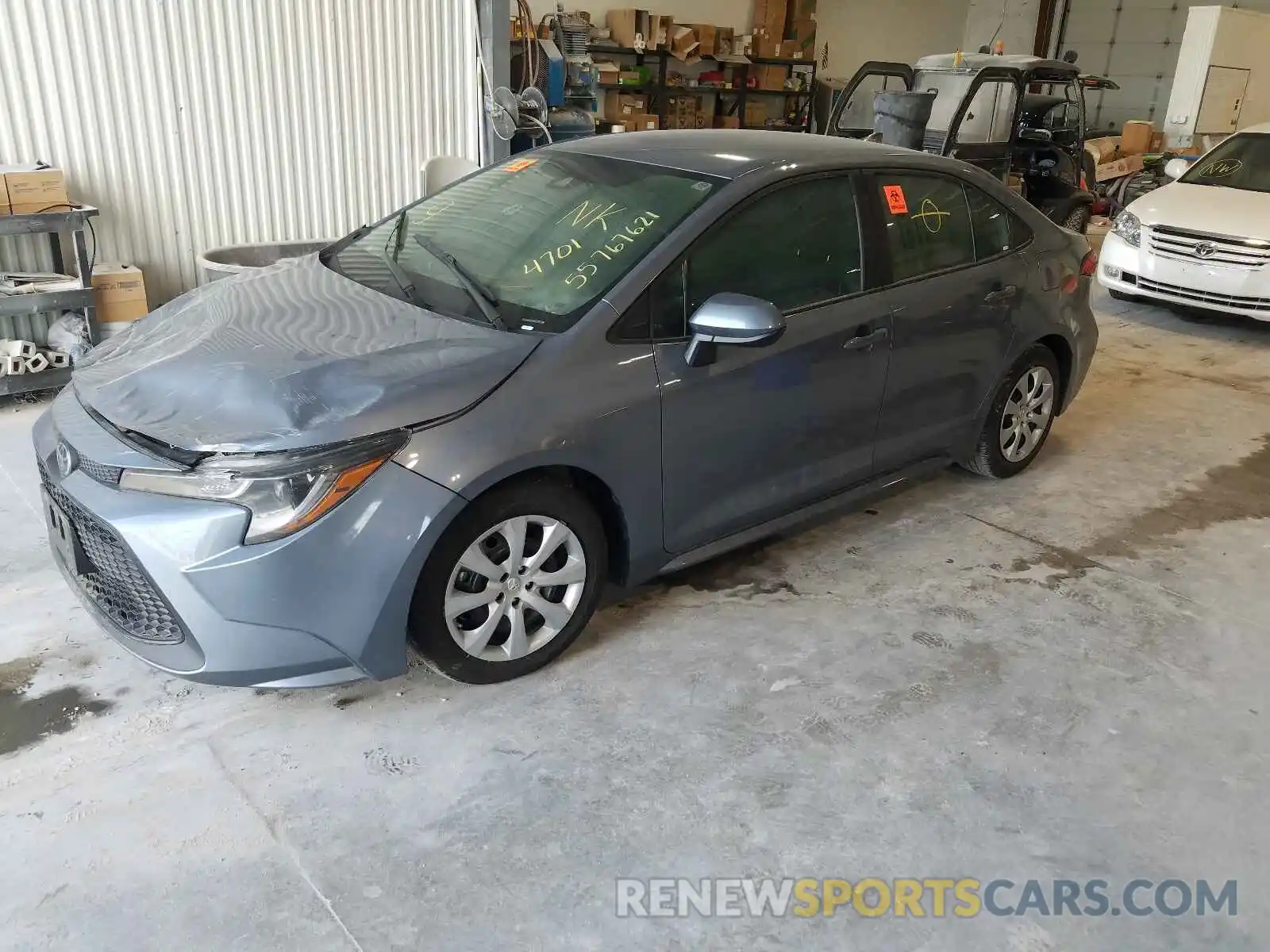 2 Photograph of a damaged car 5YFEPRAE3LP114701 TOYOTA COROLLA 2020