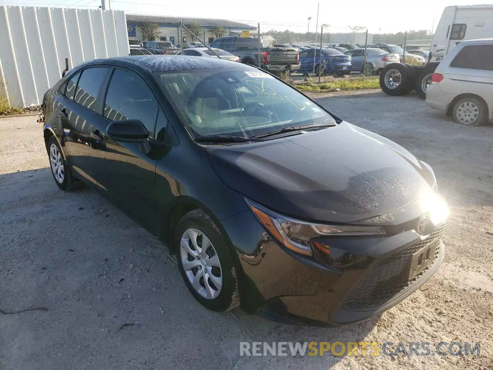 1 Photograph of a damaged car 5YFEPRAE3LP114827 TOYOTA COROLLA 2020