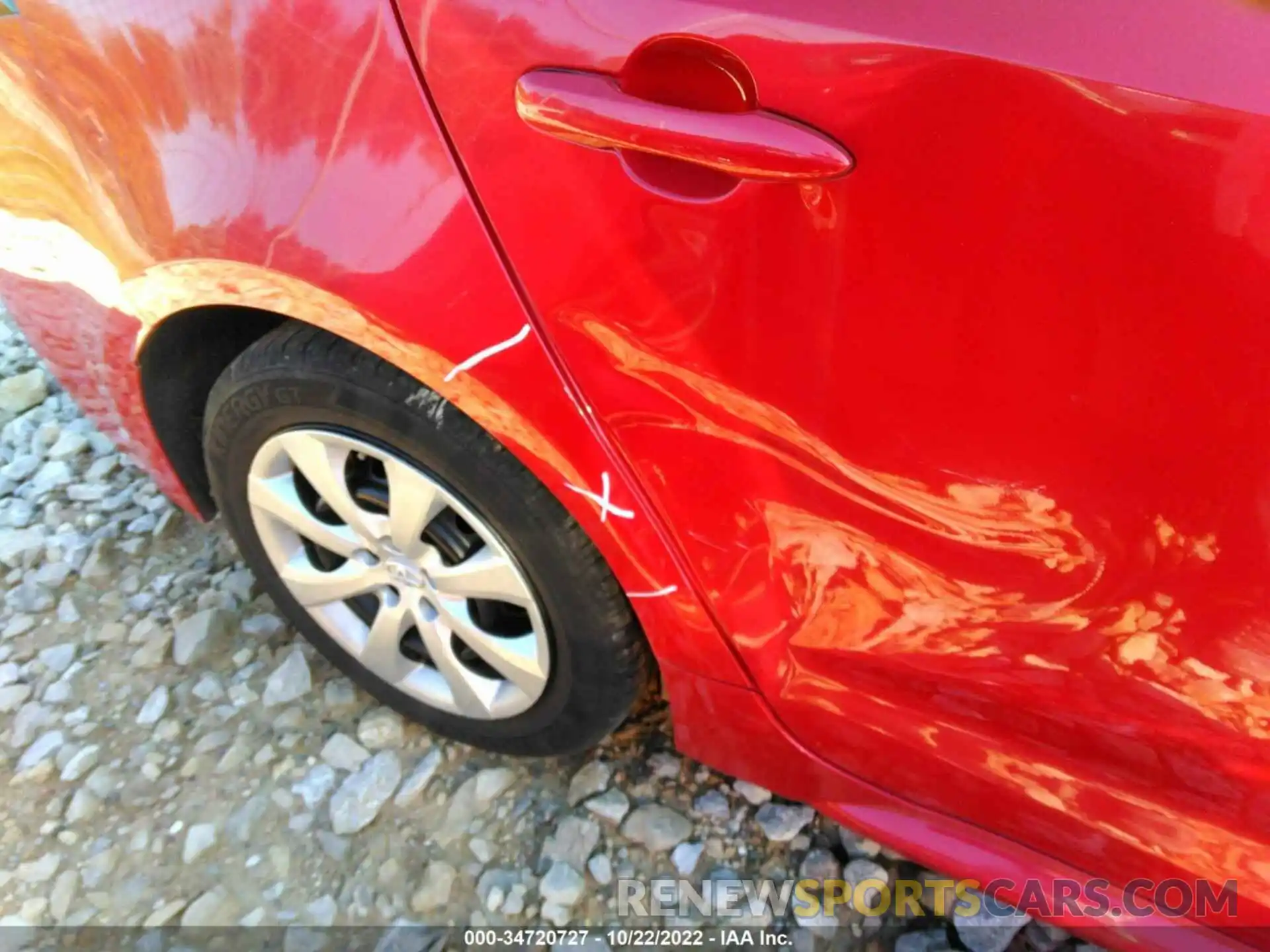 6 Photograph of a damaged car 5YFEPRAE3LP114990 TOYOTA COROLLA 2020