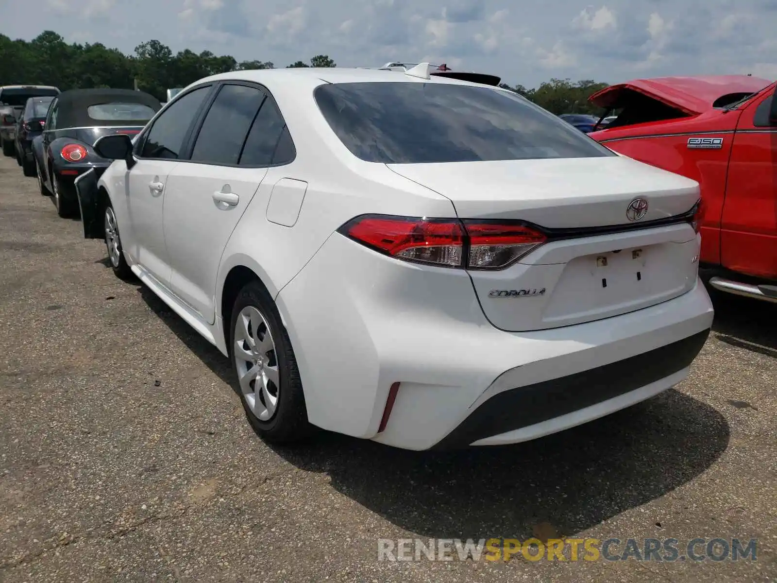 3 Photograph of a damaged car 5YFEPRAE3LP115394 TOYOTA COROLLA 2020