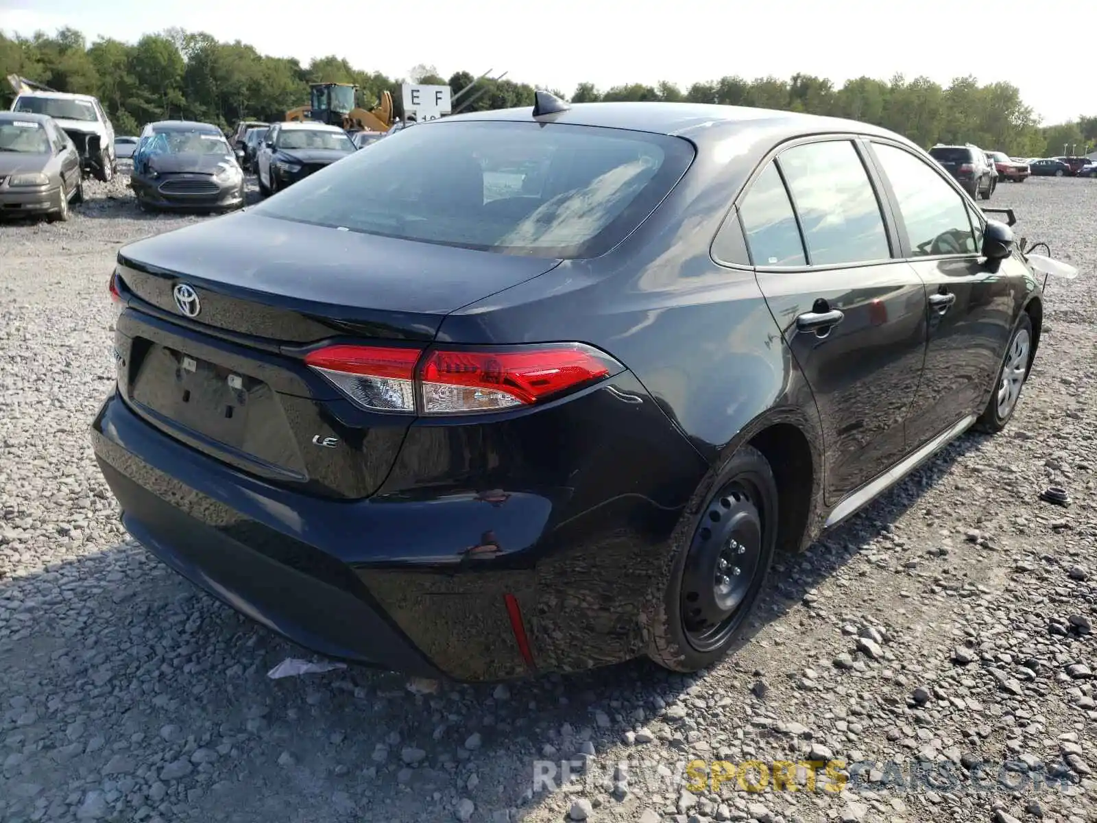 4 Photograph of a damaged car 5YFEPRAE3LP116836 TOYOTA COROLLA 2020