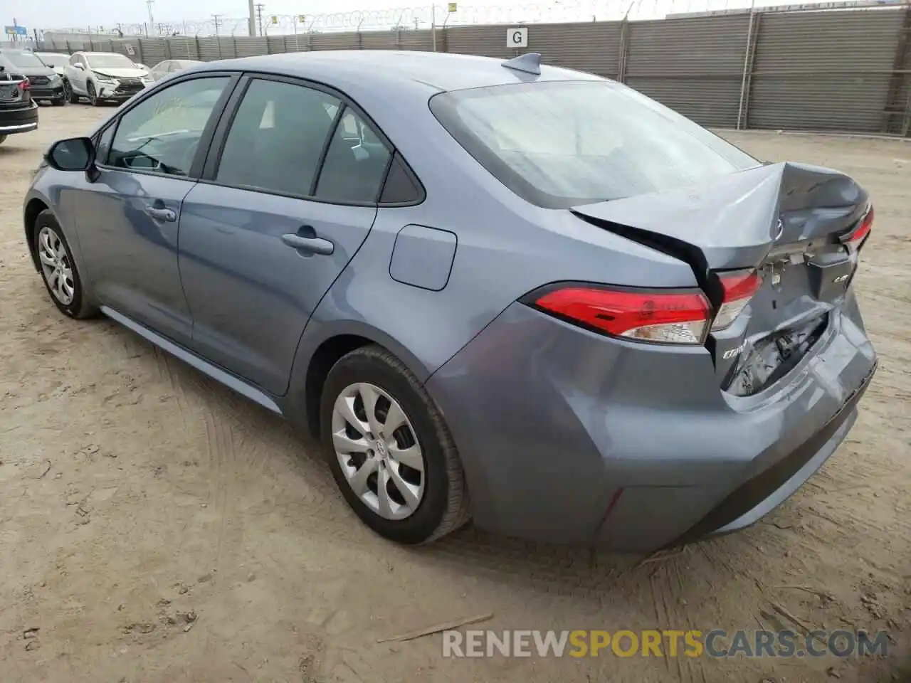 3 Photograph of a damaged car 5YFEPRAE3LP118327 TOYOTA COROLLA 2020