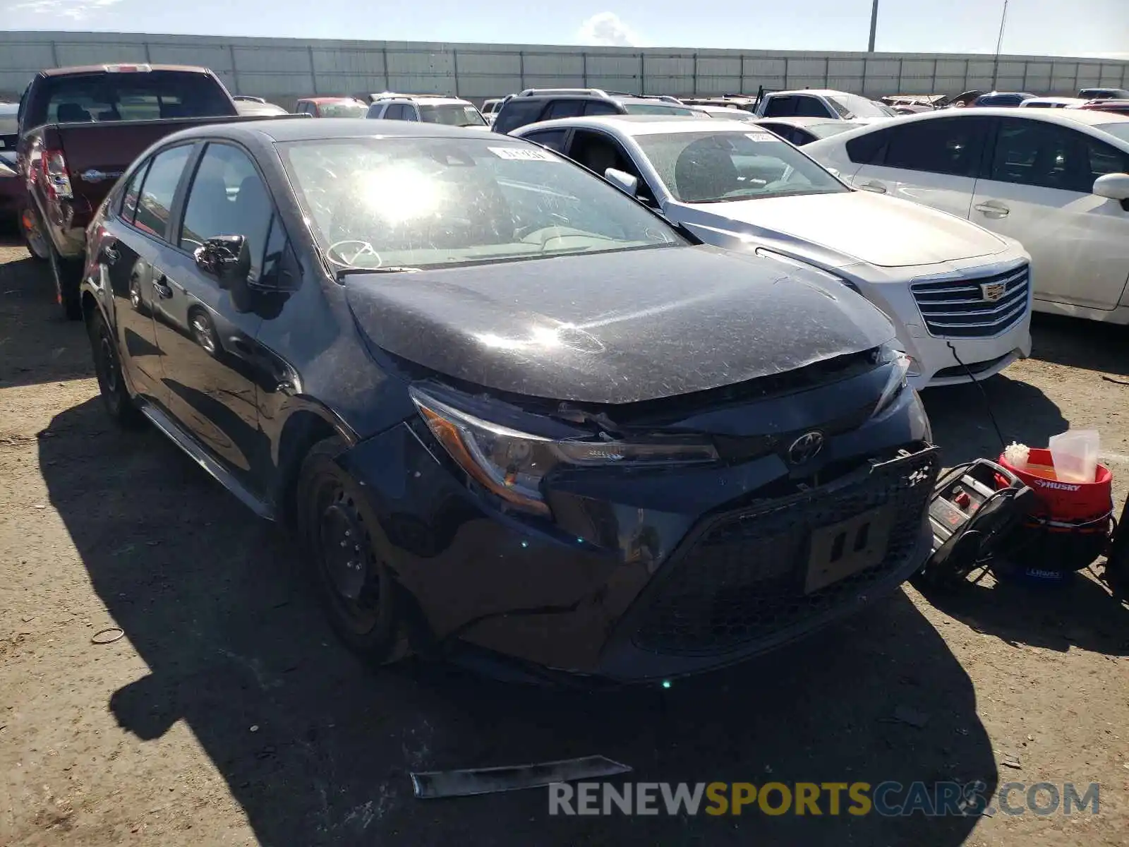 1 Photograph of a damaged car 5YFEPRAE3LP118893 TOYOTA COROLLA 2020